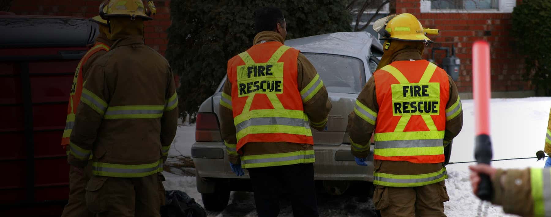 Firefighters and High-Visibility Vests: A Matter of Inches