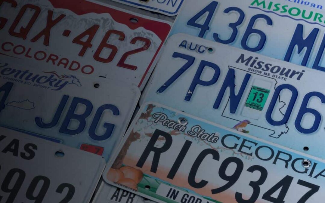 License Plate Frame Covered the State Song Name, and That’s Just Fine